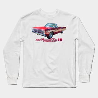 1968 Plymouth Fury III Convertible Long Sleeve T-Shirt